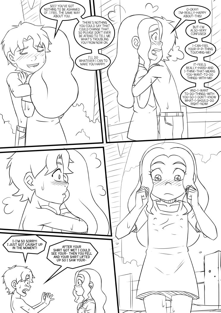 Young Maximoffs - Sketches page 9 full