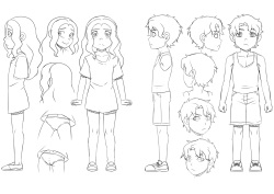 Young Maximoffs - Sketches