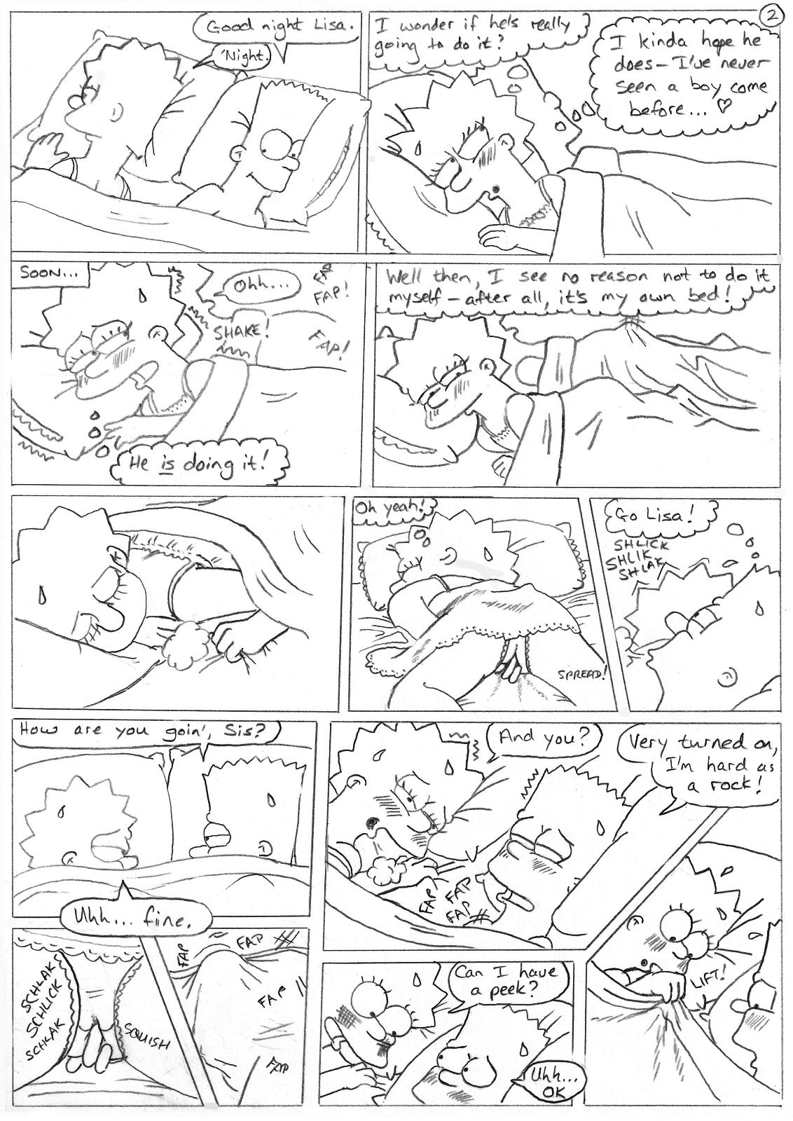 My Sister's Bed page 2 full