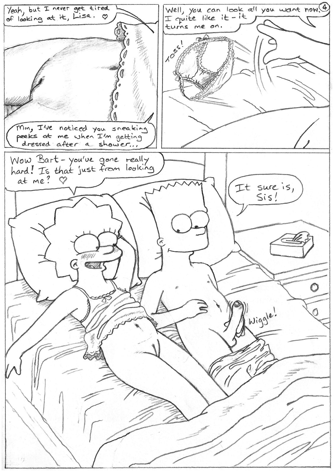 My Sister's Bed page 4 full
