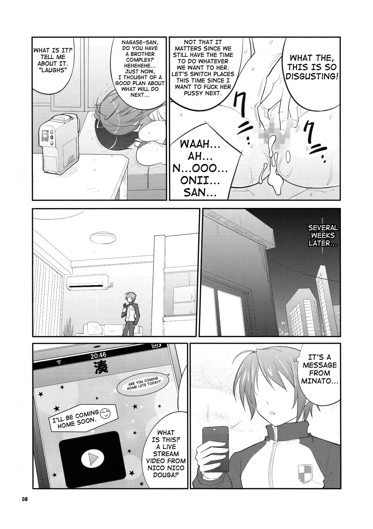 She turned black and... page 8 full