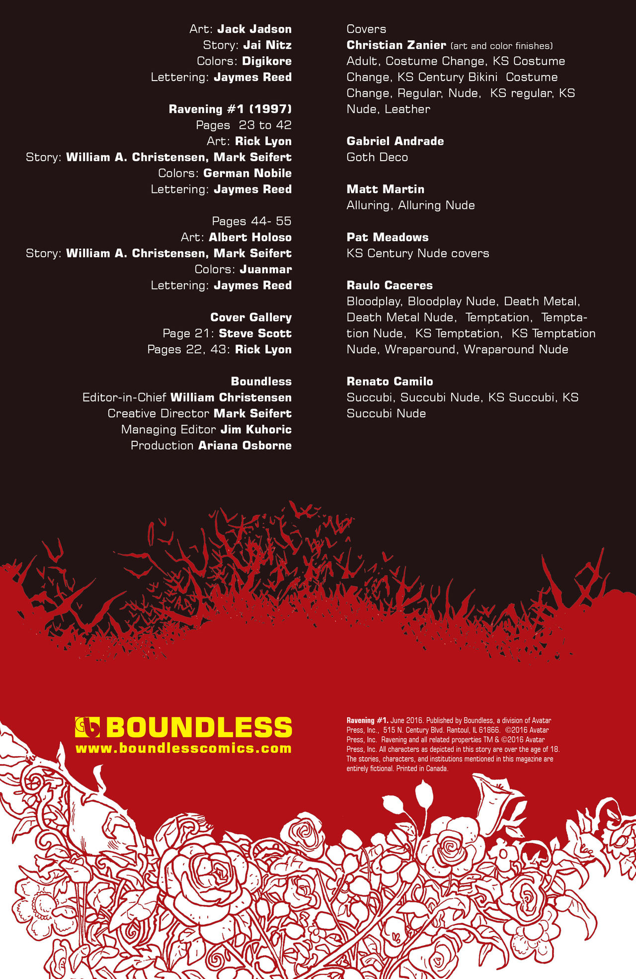 The Ravening 001 page 2 full