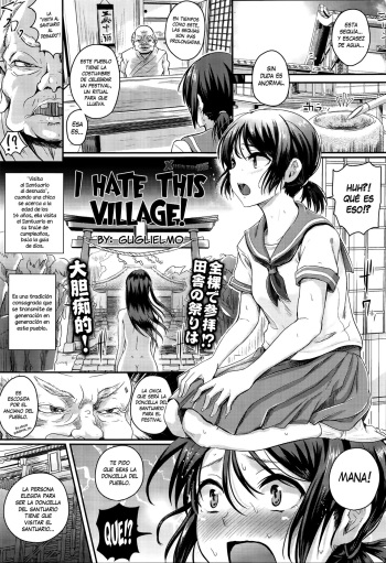 [Guglielmo] Konna Mura Iya da! | ¡Odio este Pueblo! (COMIC Tenma 2016-04) [Spanish] [XHentai95] cover