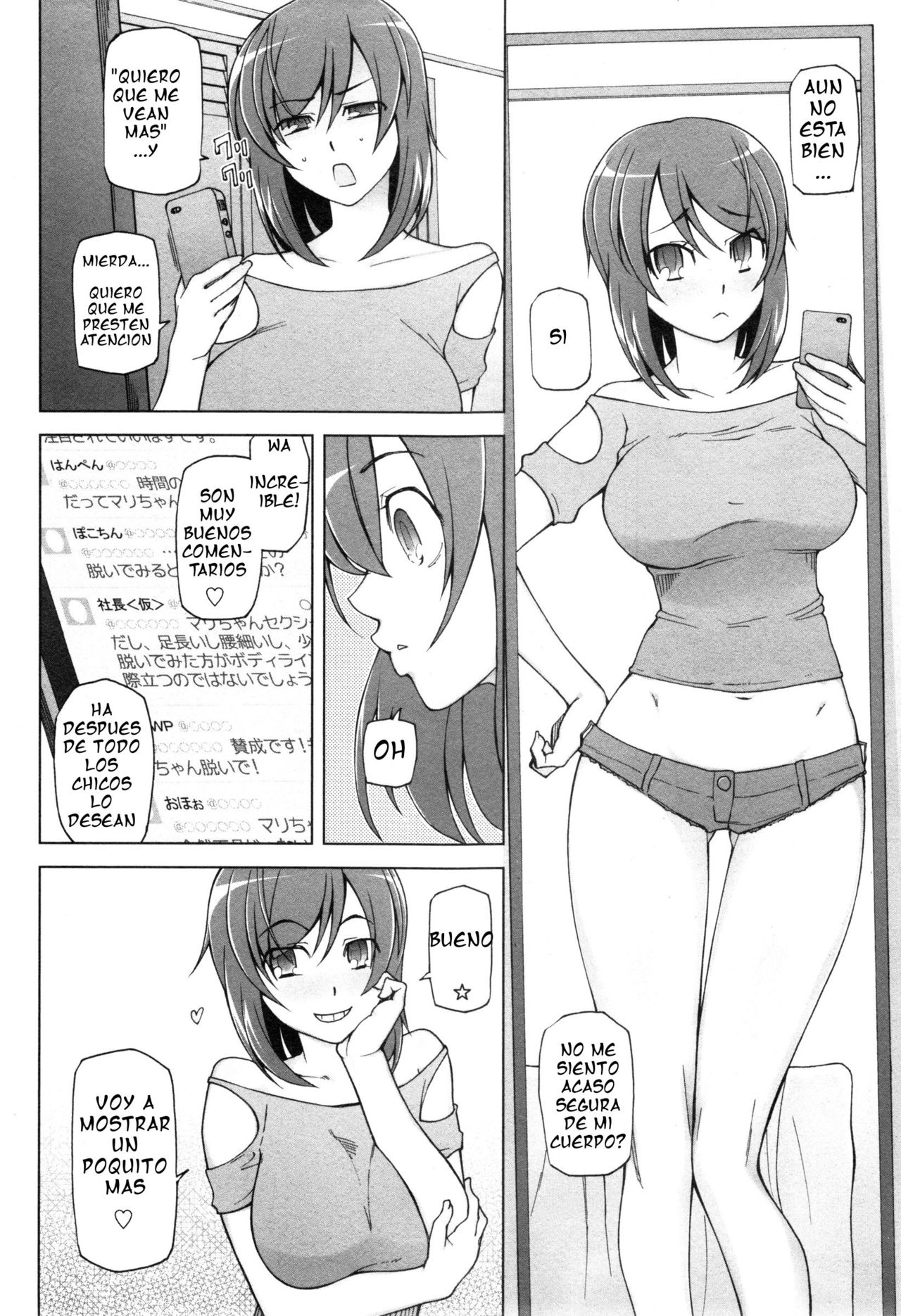 Ano Jigadori Musume ga Tsuini AV Debut! | Esa chica que se toma fotos finalmente tendra su debut AV! page 4 full