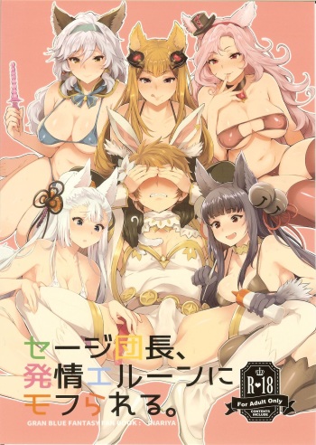 (SC2016 Summer) [Inariya (Inari)] Sage Danchou, Hatsujou Elune ni Mofurareru. (Granblue Fantasy) [Korean] cover