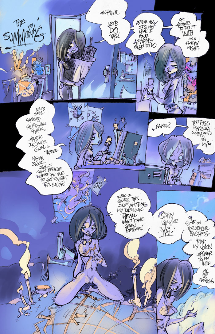 The Summoning page 1 full