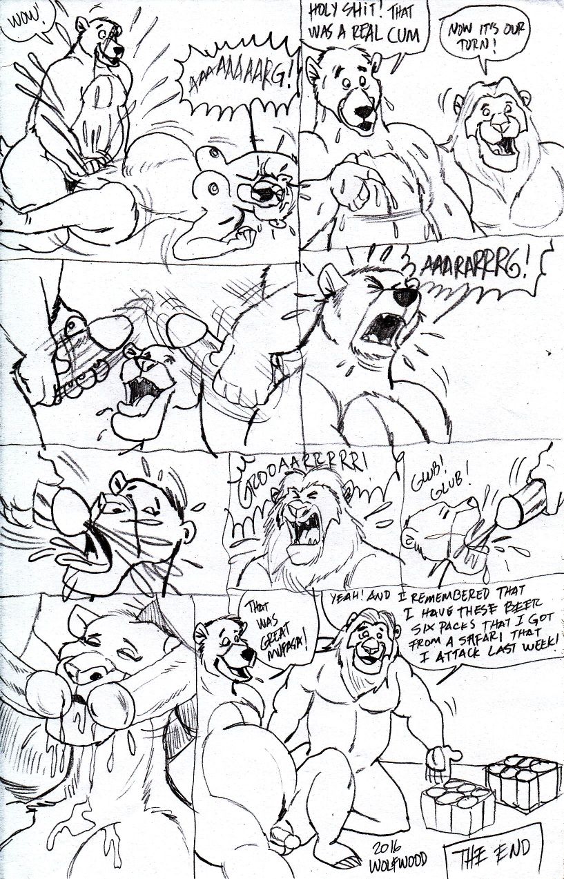 Baloo Mufasa & Sarabi - By Wolfwood1 page 5 full