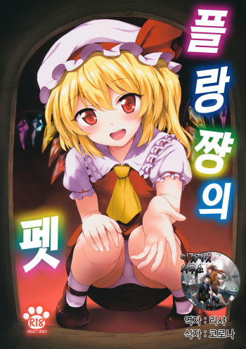 (Reitaisai 13) [54BURGER (Marugoshi)] Flan-chan no Pet (Touhou Project) [Korean] cover