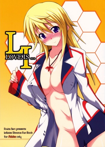 (COMIC1☆5) [FruitsJam (Mikagami Sou)] LOVE IS ... (IS <Infinite Stratos>) cover