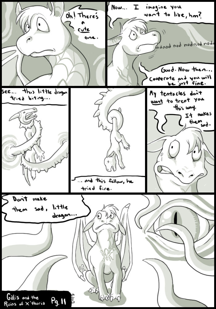 Galis and the Ruins of X'Thoria page 11 full