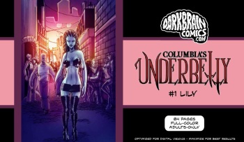 [DarkBrain] Columbia's Underbelly #01 cover