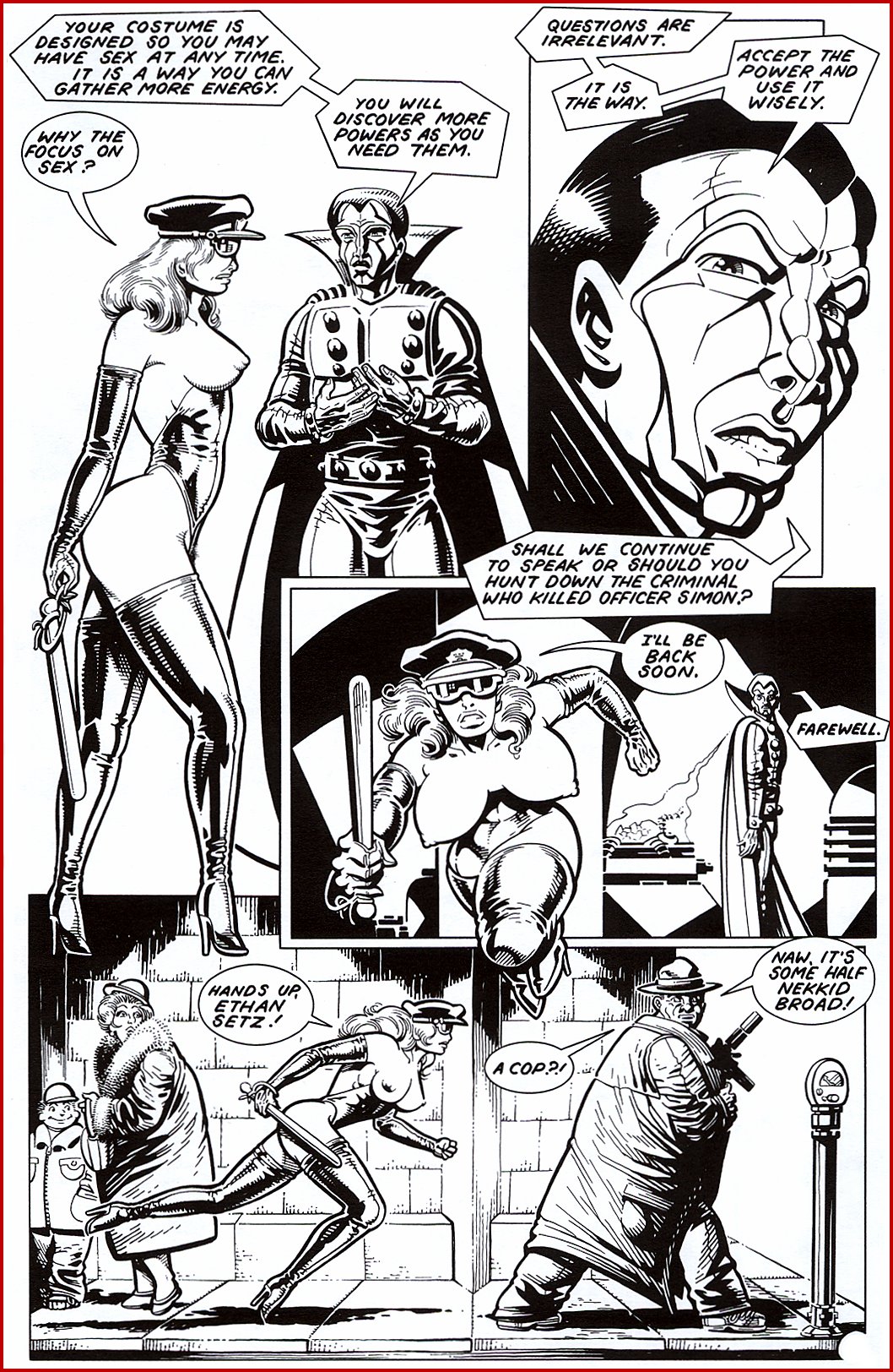 Bondage Cop page 11 full