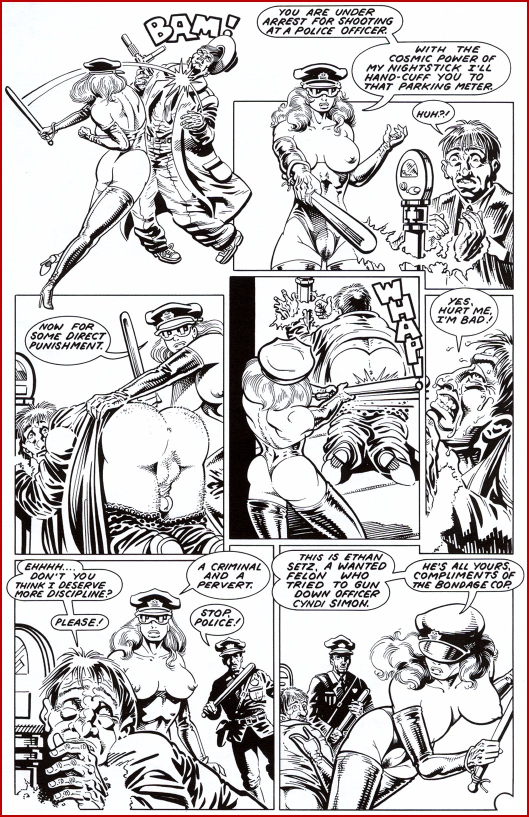 Bondage Cop page 12 full