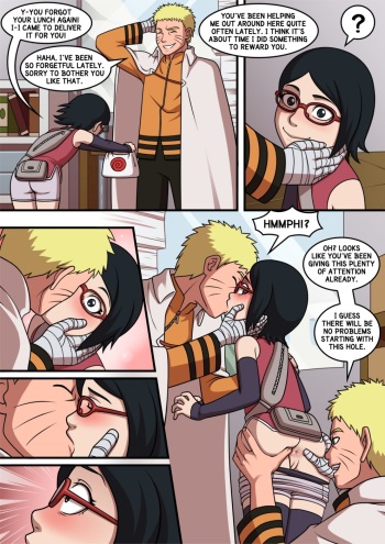 [Incognitymous] Naruto x Sarada - Colors cover