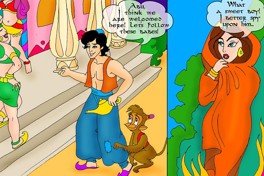 Aladdin - Jasmines Surprise page 1 full