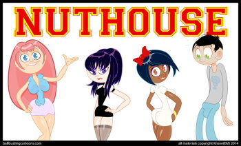 [Knave] Nut house [French] cover