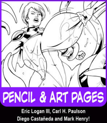 [SuperHeroine ComiXXX] Pencil Pages [Updated] [Ongoing] [Textless] cover