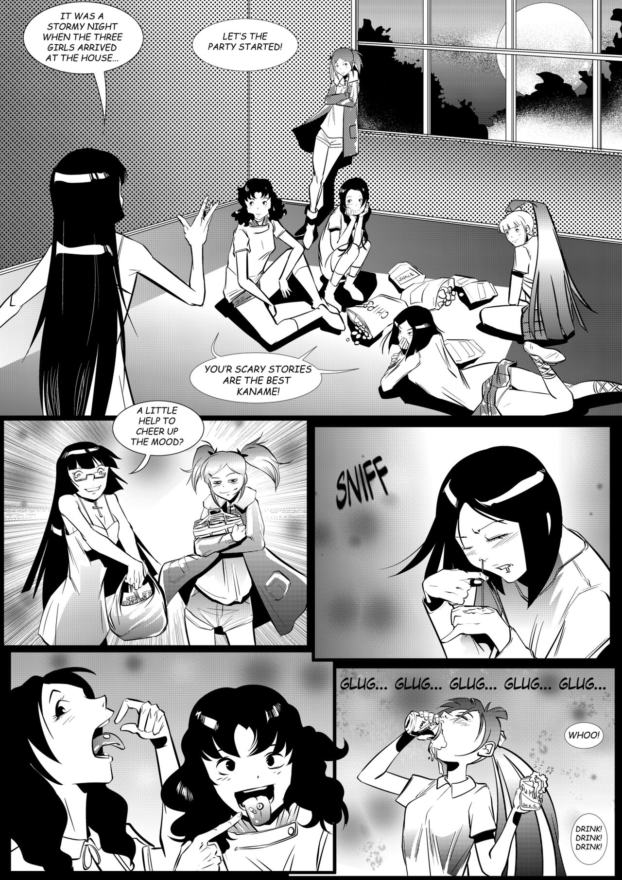 Tales of the Old Mansion: Midnight Party page 11 full