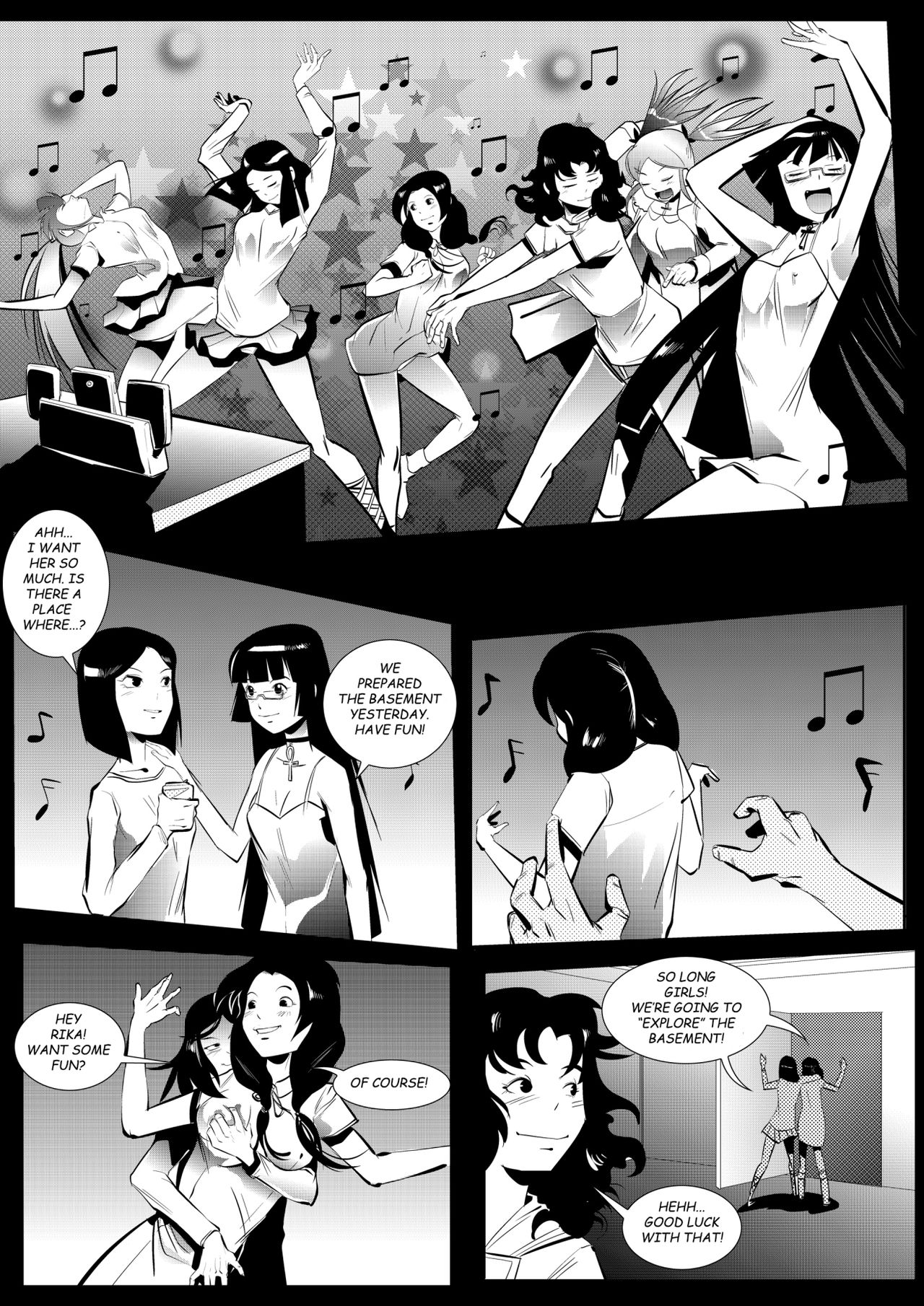 Tales of the Old Mansion: Midnight Party page 12 full