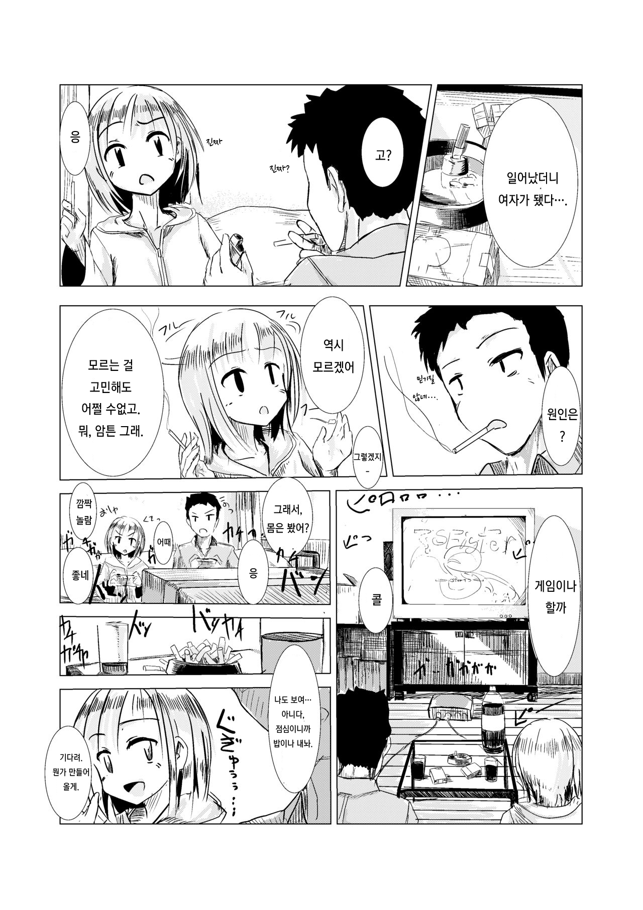 Asa Okitara Onna ni Natteita | If you woke up and had become a girl page 9 full
