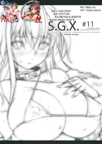 (C81) [Synthetic Garden (Miwa Yoshikazu)] S.G.X. #11 (7th Dragon 2020) [Korean] [Team HA-NU + Project H] cover