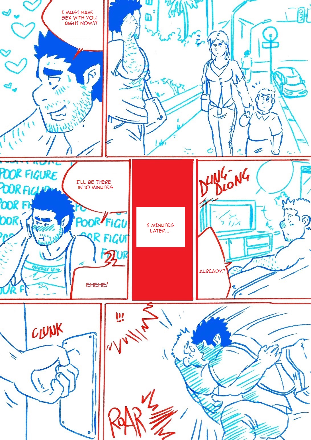 Wolfguy 2 - Red & Blue page 11 full
