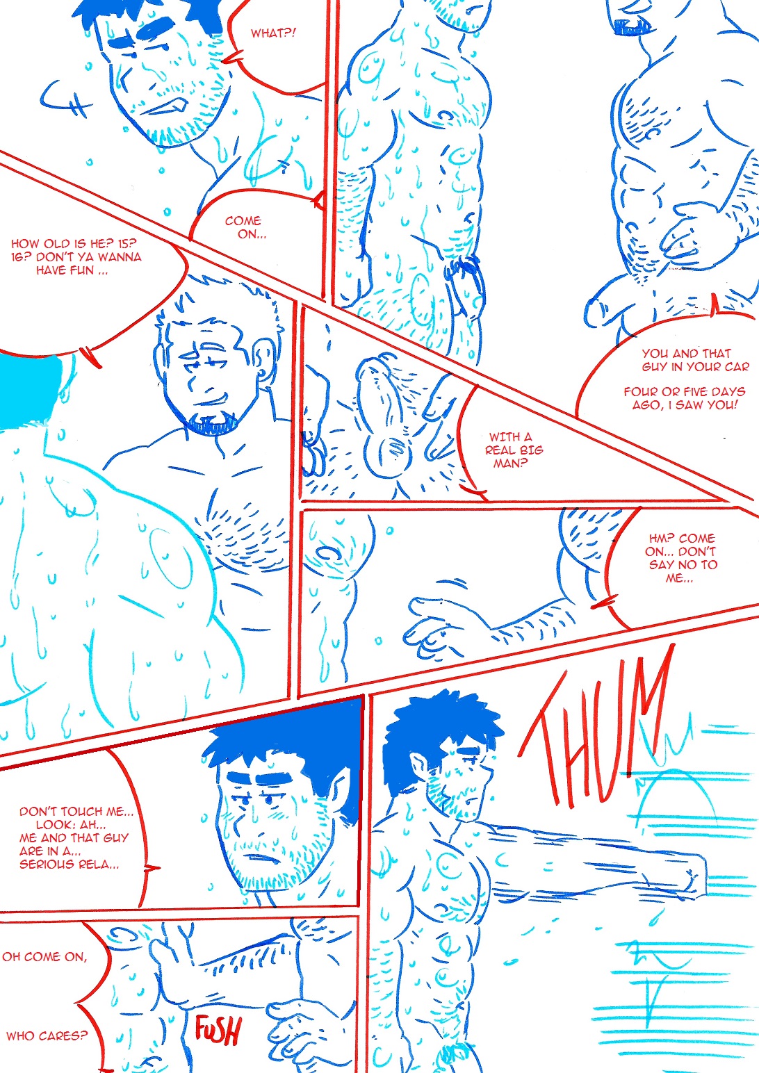 Wolfguy 2 - Red & Blue page 7 full