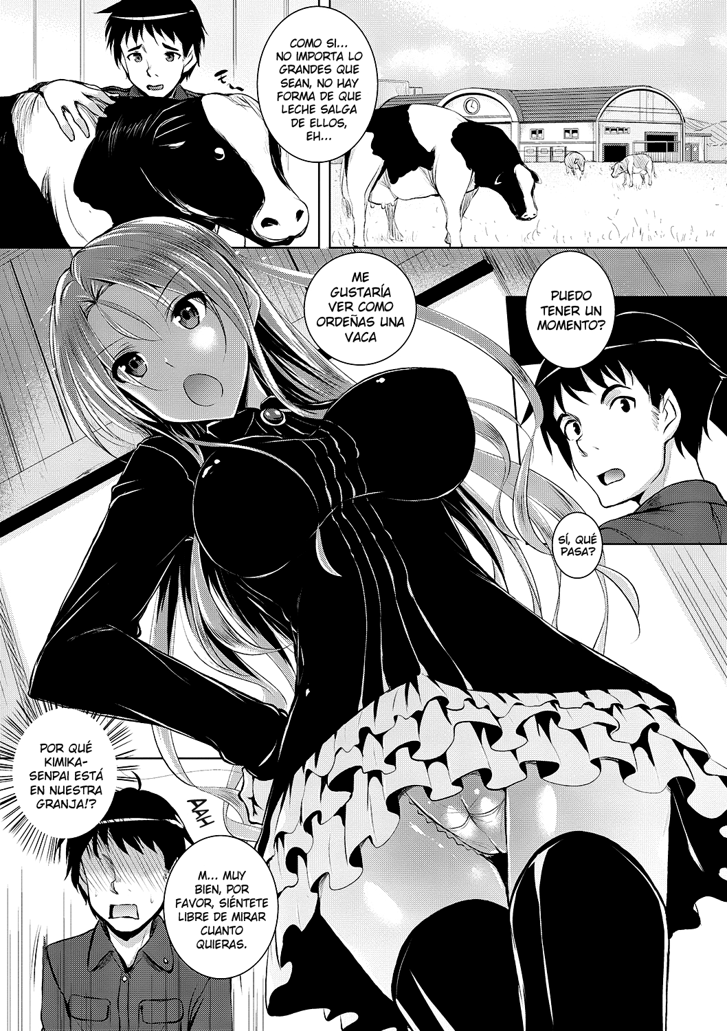 Senpai Shiboritate | Senpai Recién Ordeñada page 5 full