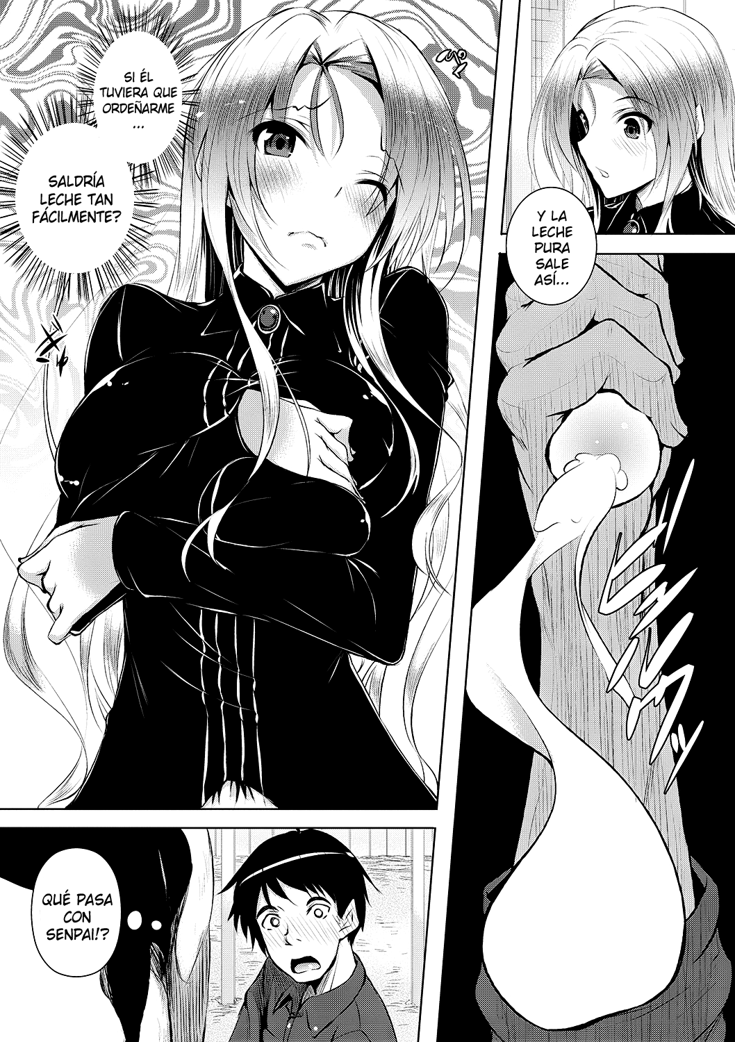Senpai Shiboritate | Senpai Recién Ordeñada page 7 full