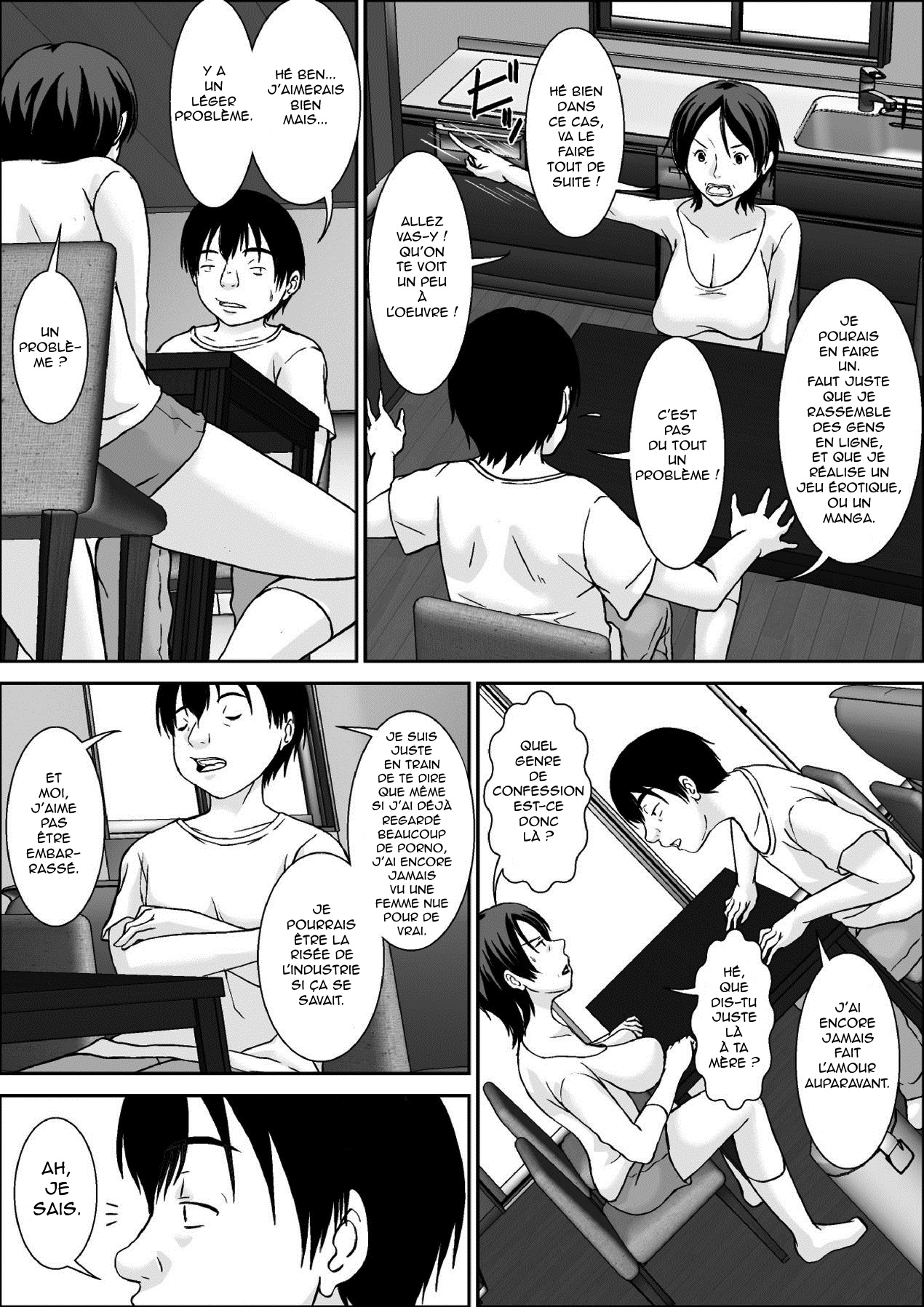 Kora! Anta Hahaoya o Kudoite Nani Shiyou tte Iu no! page 7 full