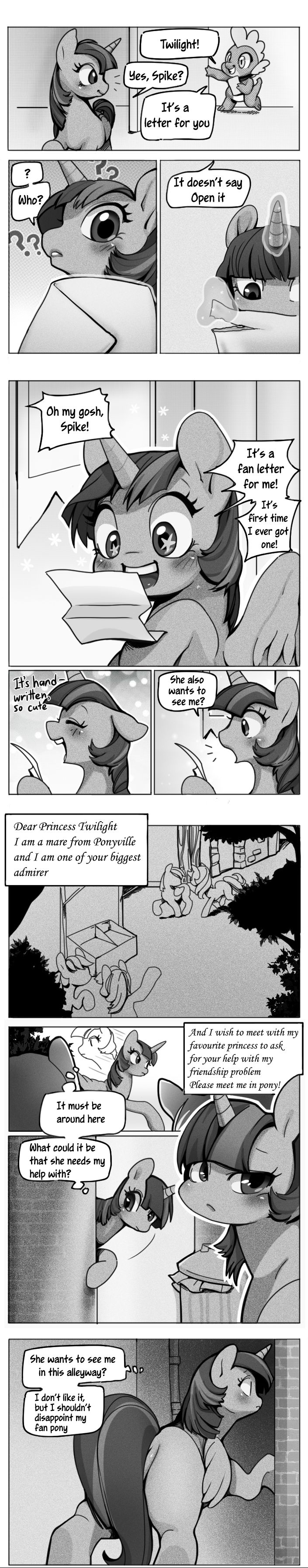 Twi & Glimmer Scissoring Manga page 2 full