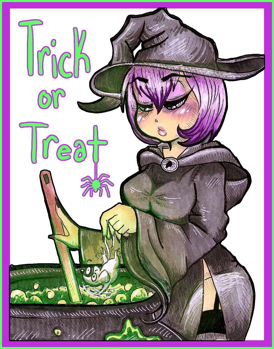 Trick or Treat by artist: ellen black page 1 full
