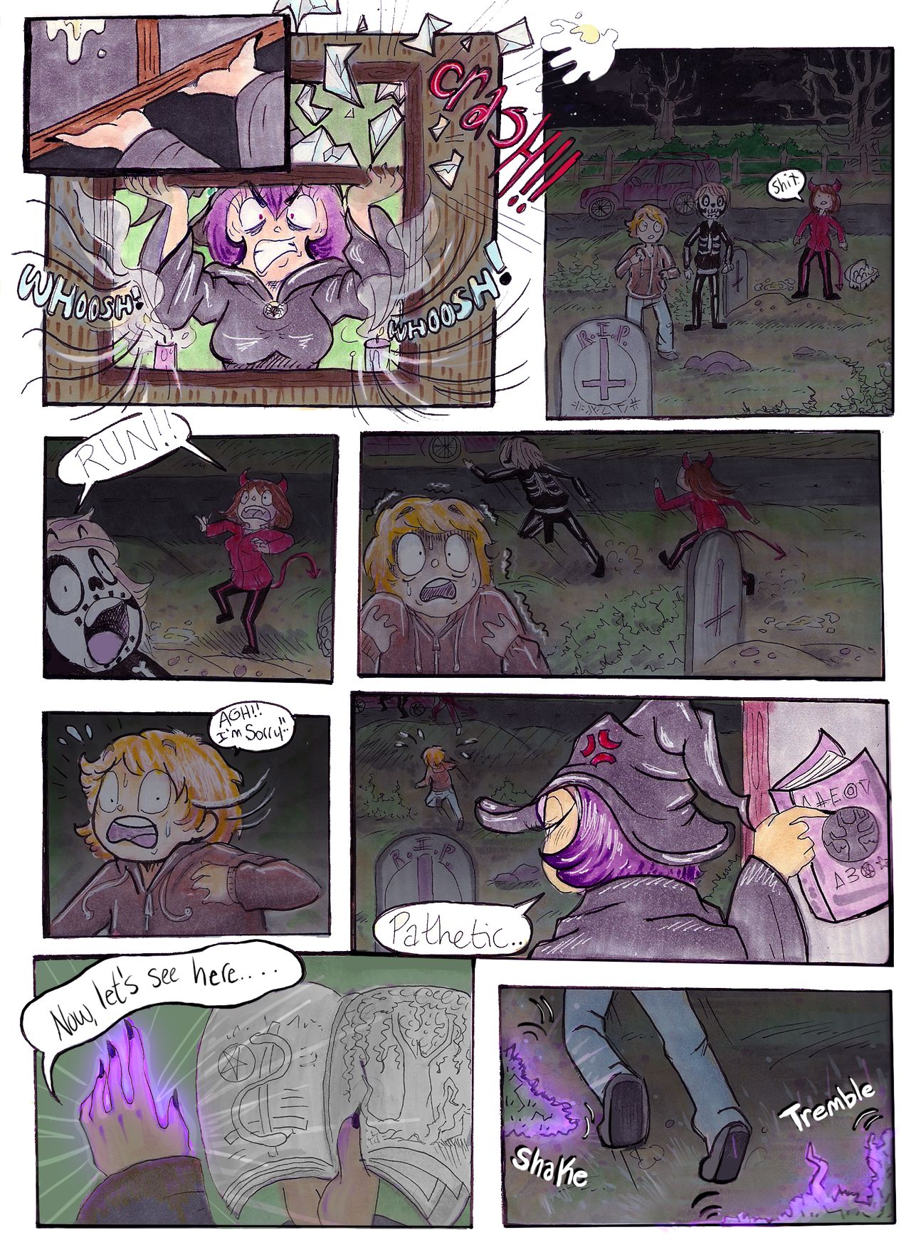 Trick or Treat by artist: ellen black page 3 full