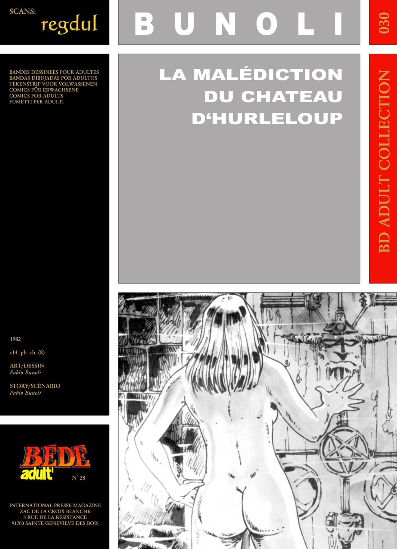 La Malédiction du Chateau d'Hurleloup page 1 full