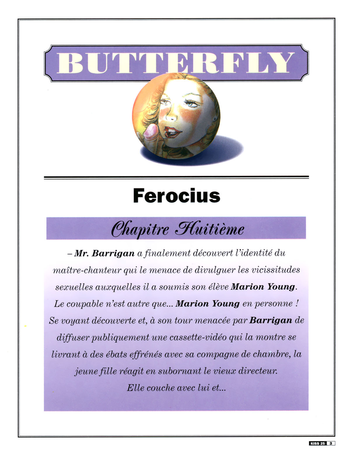 La Poudre Aux Reves  - Volume 25 page 3 full