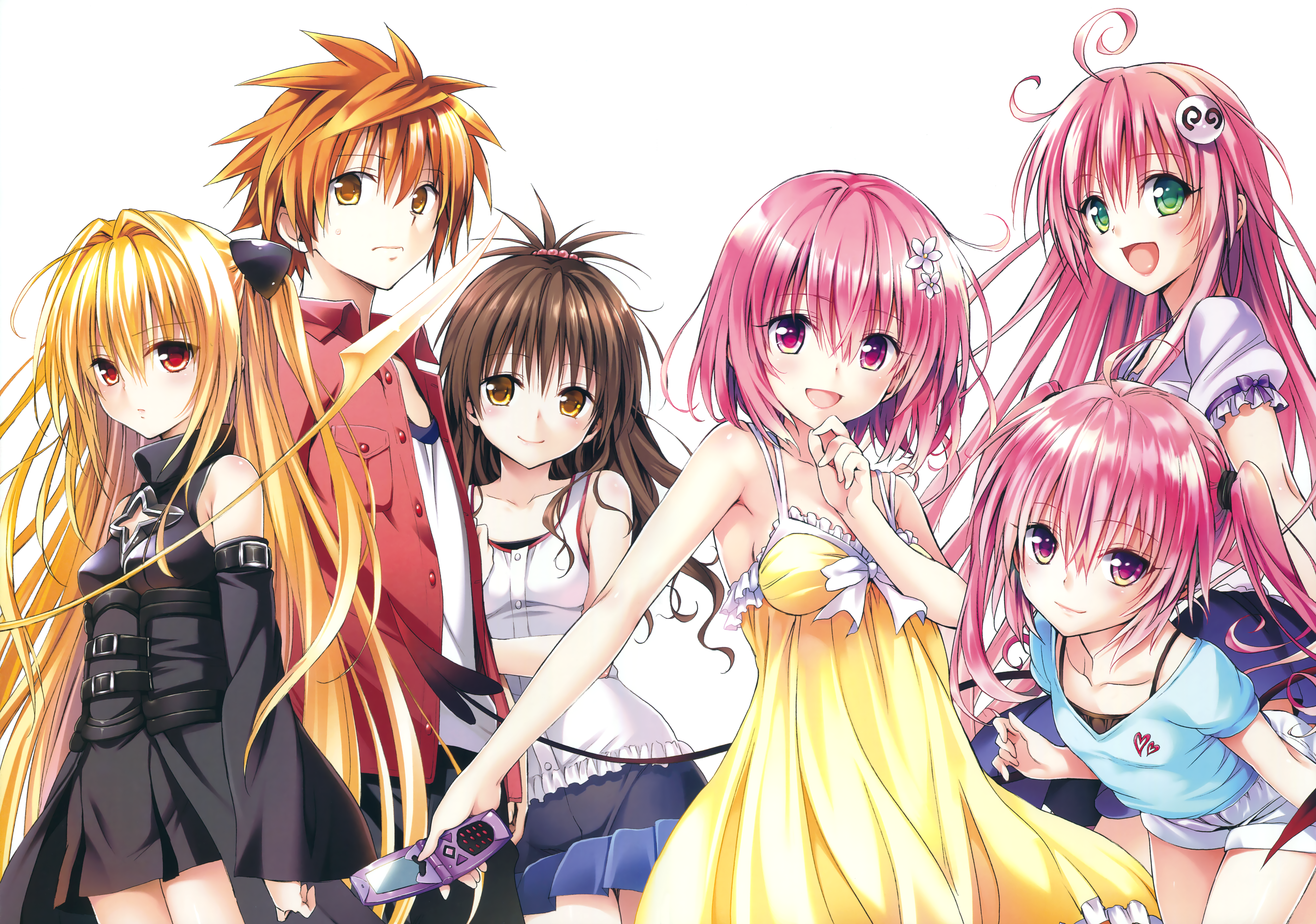 To Love-Ru -Trouble- Darkness Artbook Harem Gold page 11 full