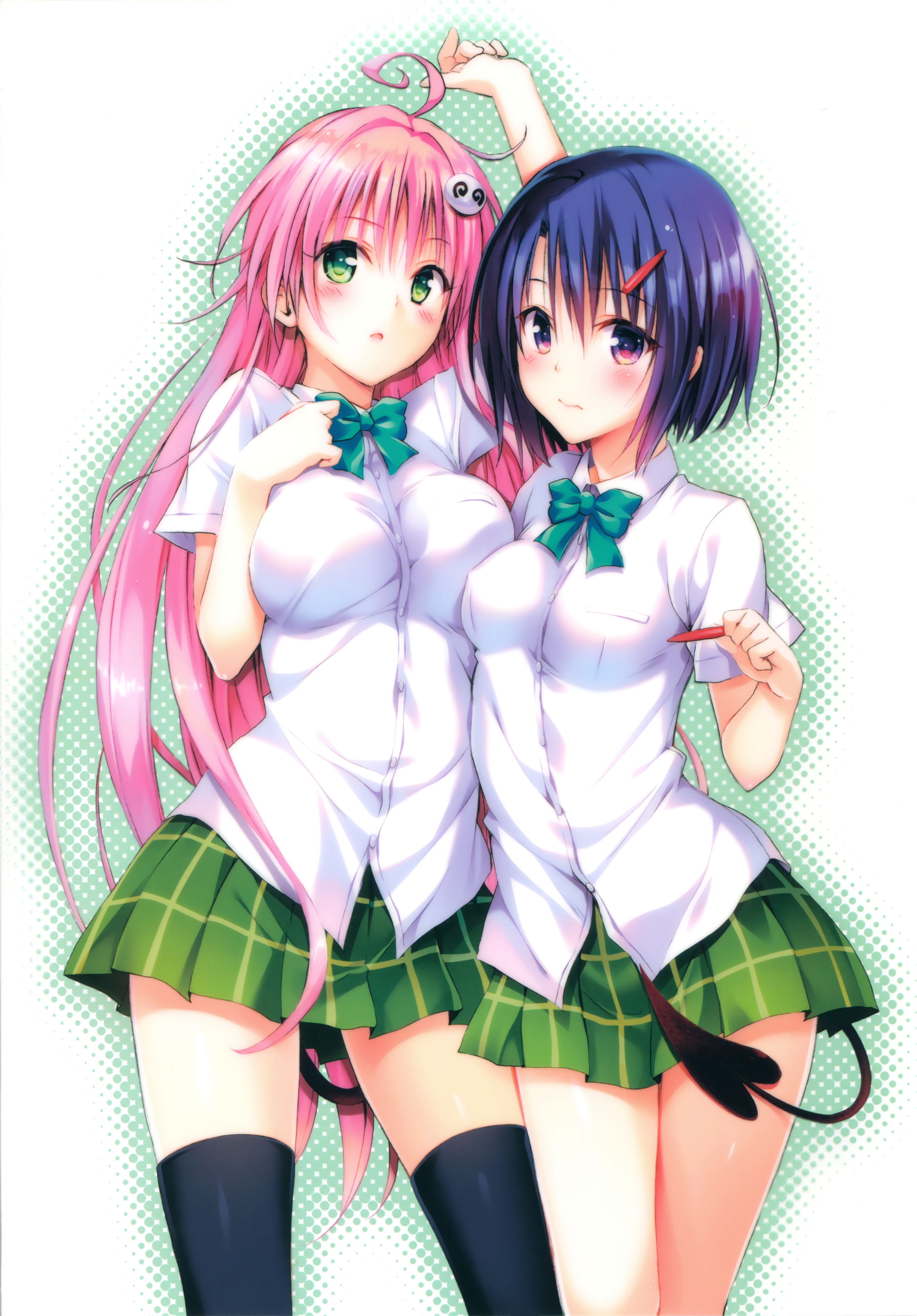 To Love-Ru -Trouble- Darkness Artbook Harem Gold page 3 full