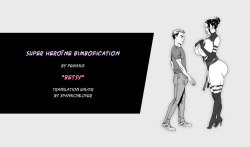 Superheroïne Bimbofication "Betsy" - FR