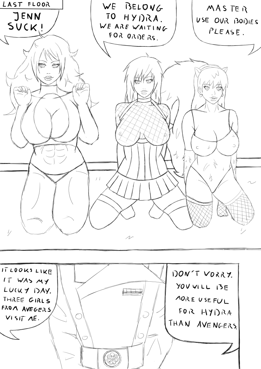 Marvel heroines hypno story page 6 full