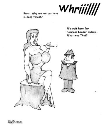 [BigU] Rocky and Bullwinkle Parody cover