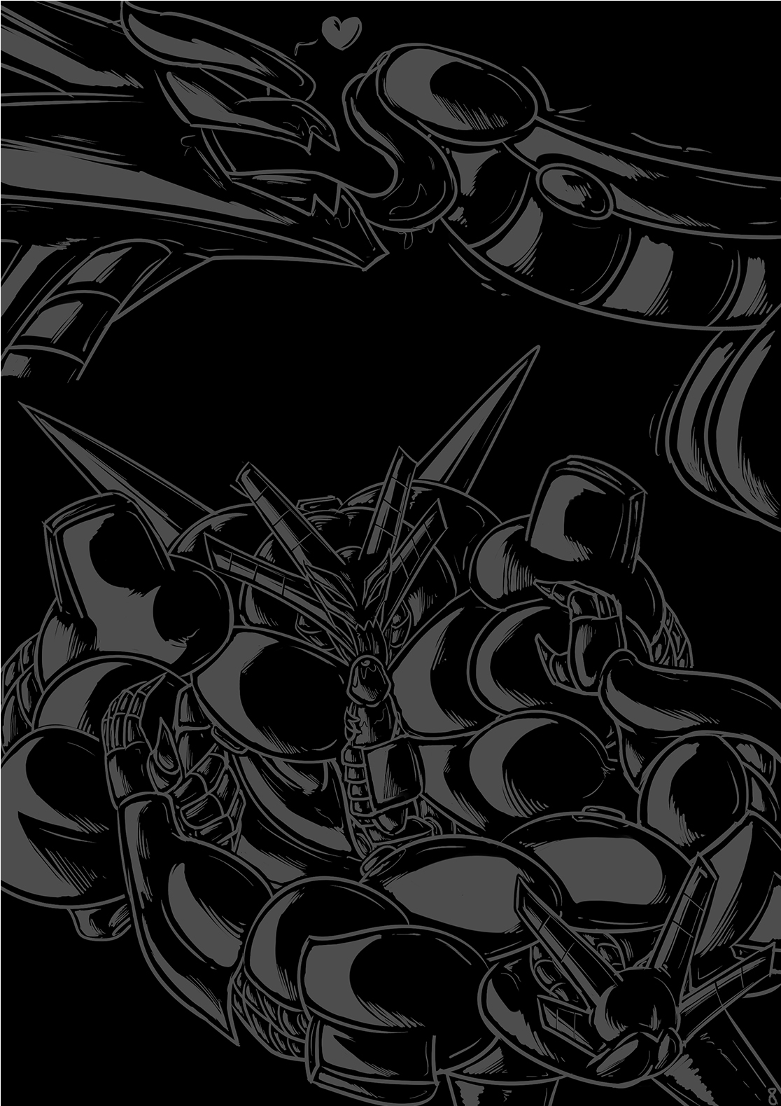 Robot Demon transformation comic by Dragmon page 8 full
