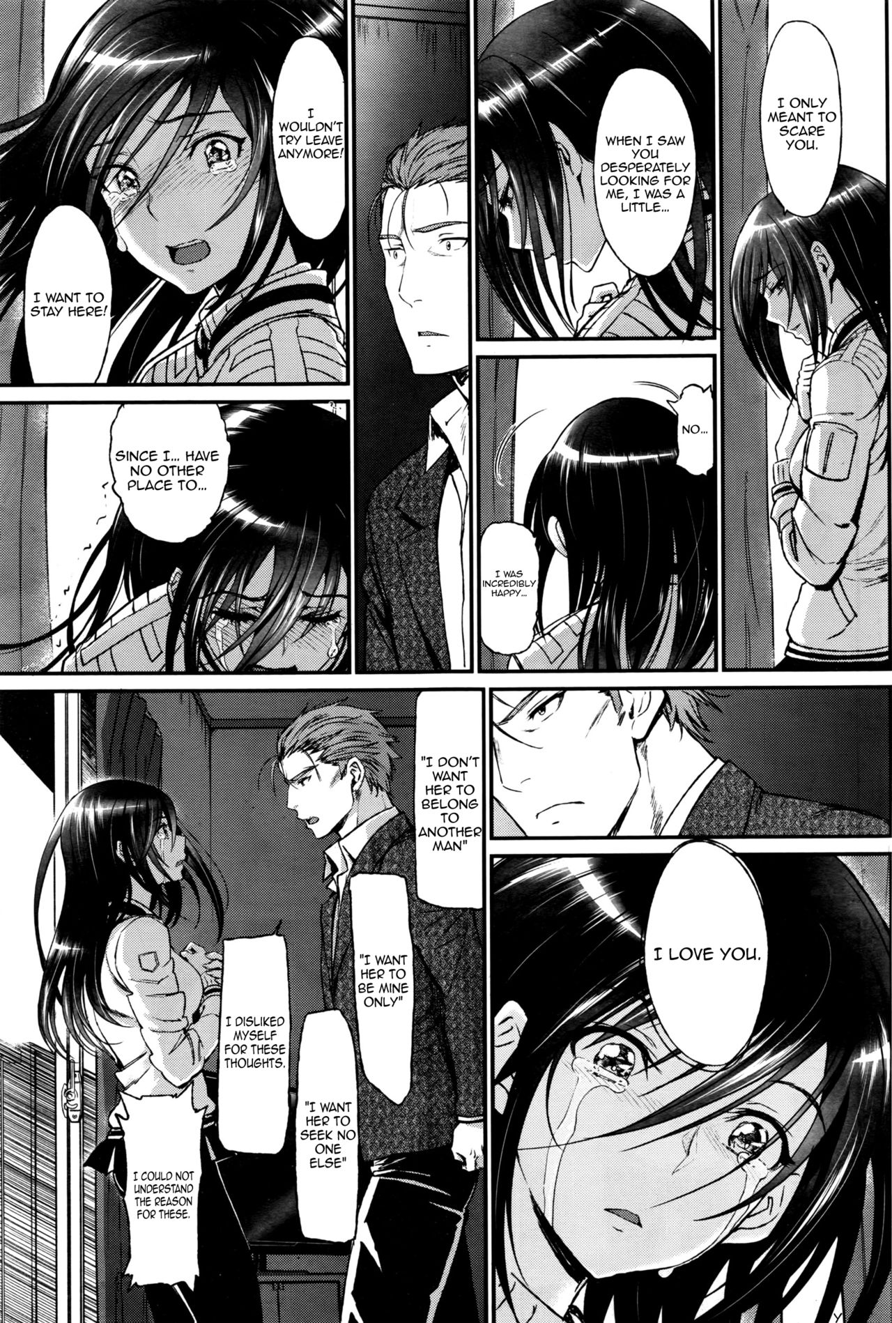 Watashi no Suki na Oji-san x Ore no Suki na Iede Shoujo Ge | My beloved Mister & My beloved Runaway Girl Ch. 3 page 9 full
