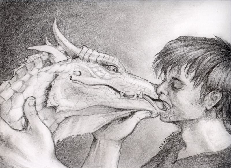 Human Males with Feral Female Dragons page 1 full