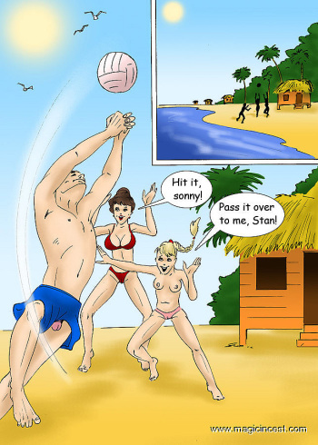 Stan's bare dick resulted a crazy threesome sex [English] cover