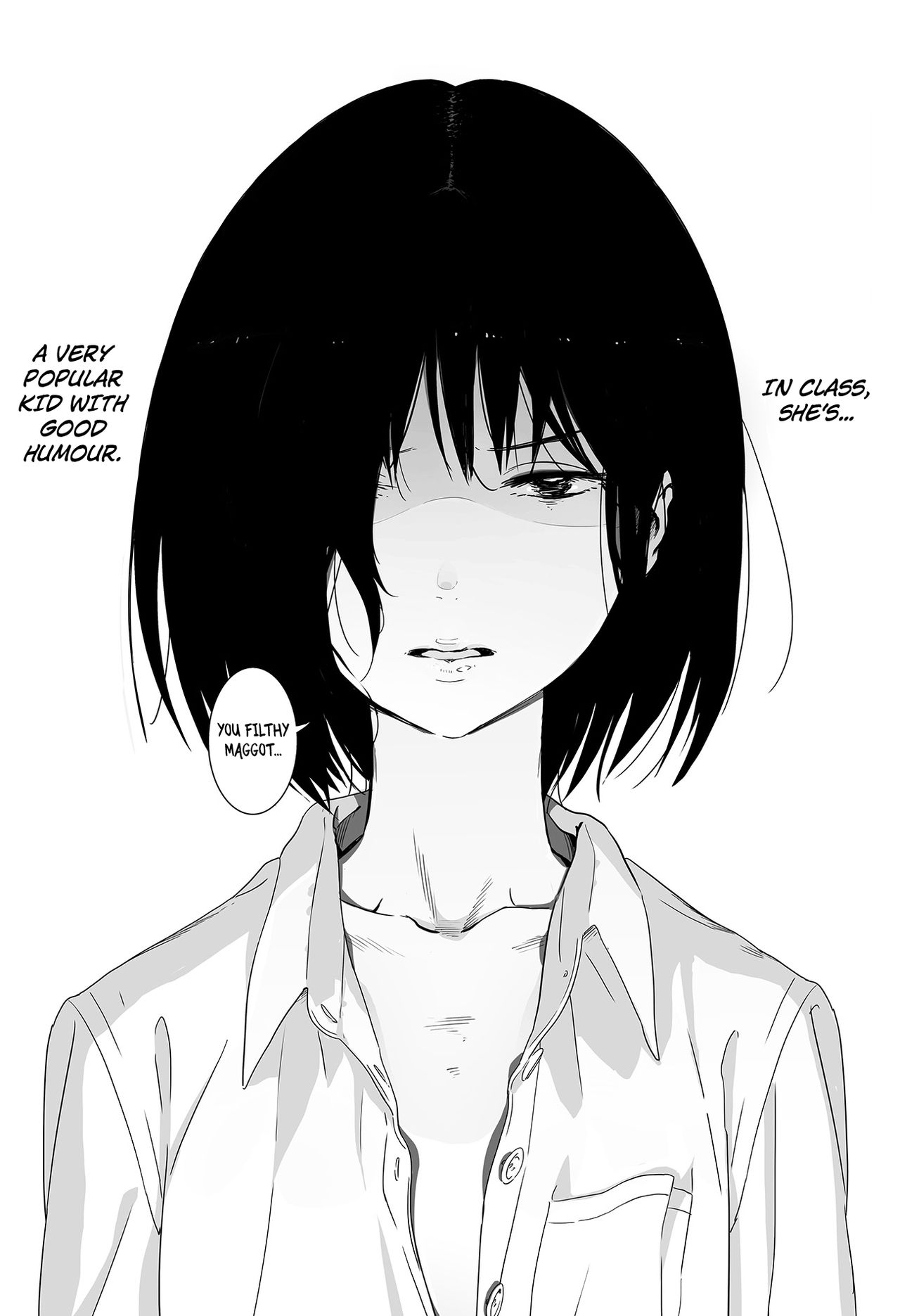 Batou Shoujo #1 | The Girl who Verbally Abuses page 4 full