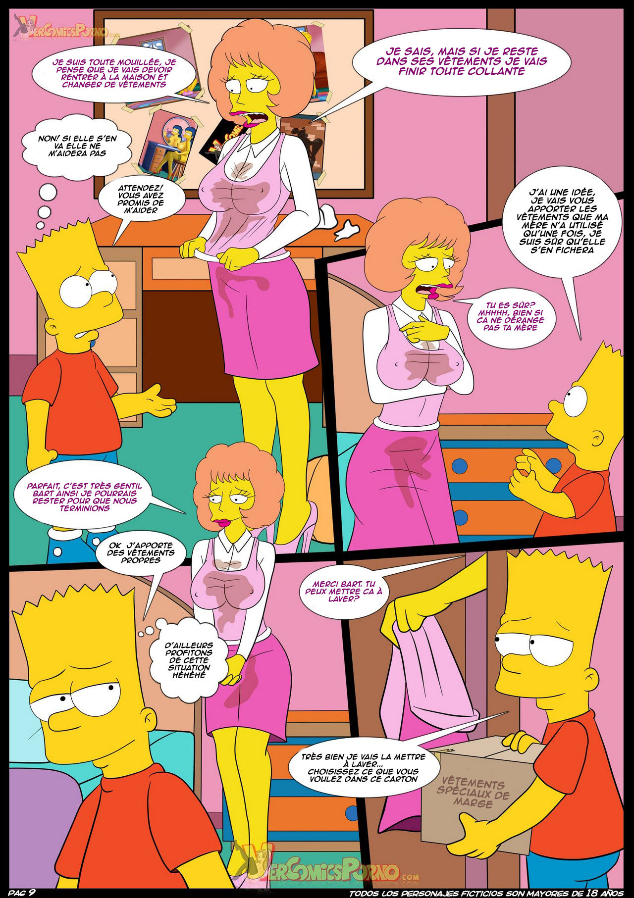 Los Simpsons Viejas Costumbres 4 Visita Inesperada page 10 full
