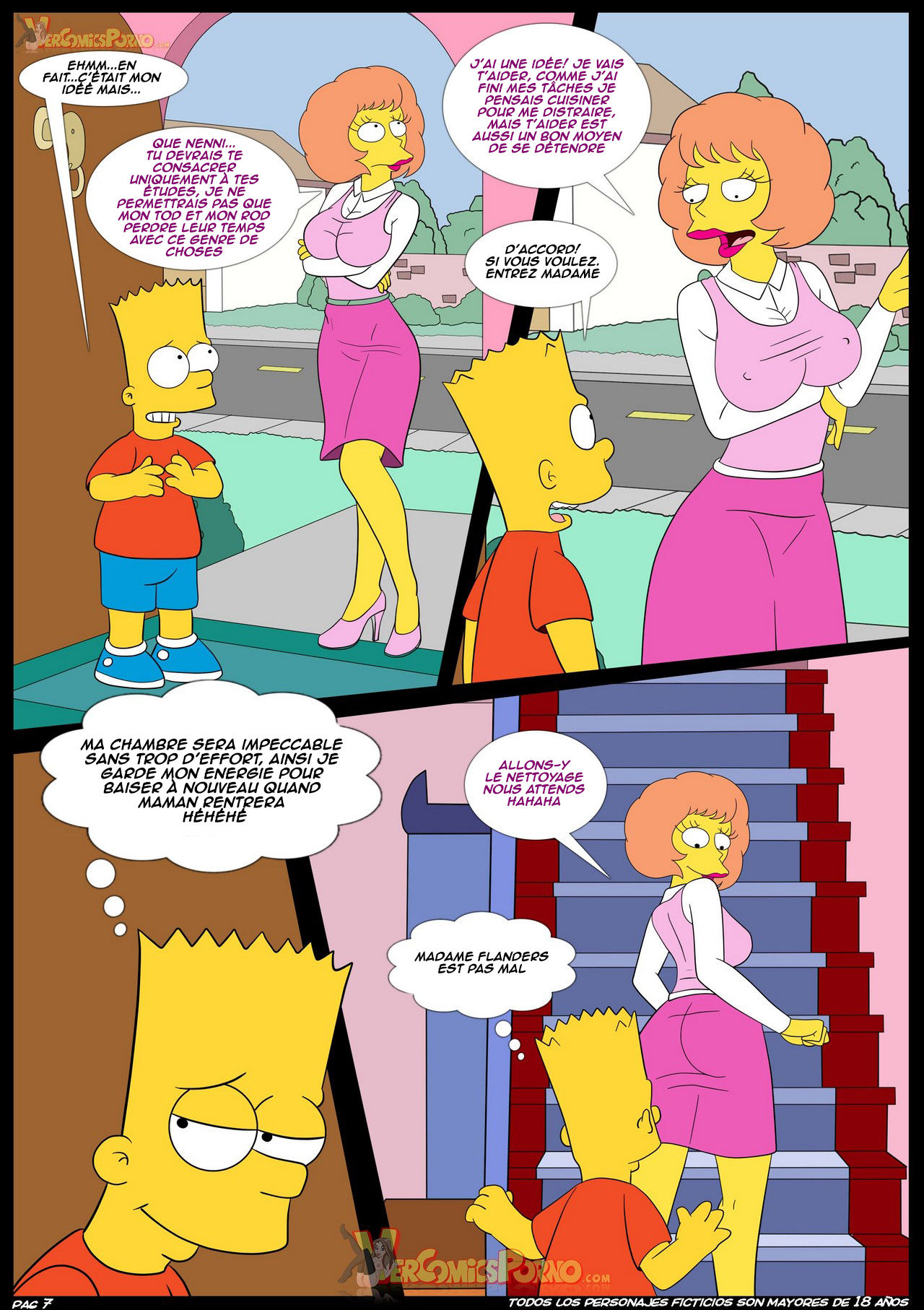 Los Simpsons Viejas Costumbres 4 Visita Inesperada page 8 full