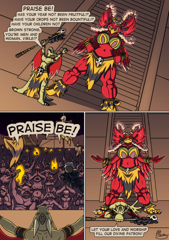[NaughtyMorg] Praise Be! cover