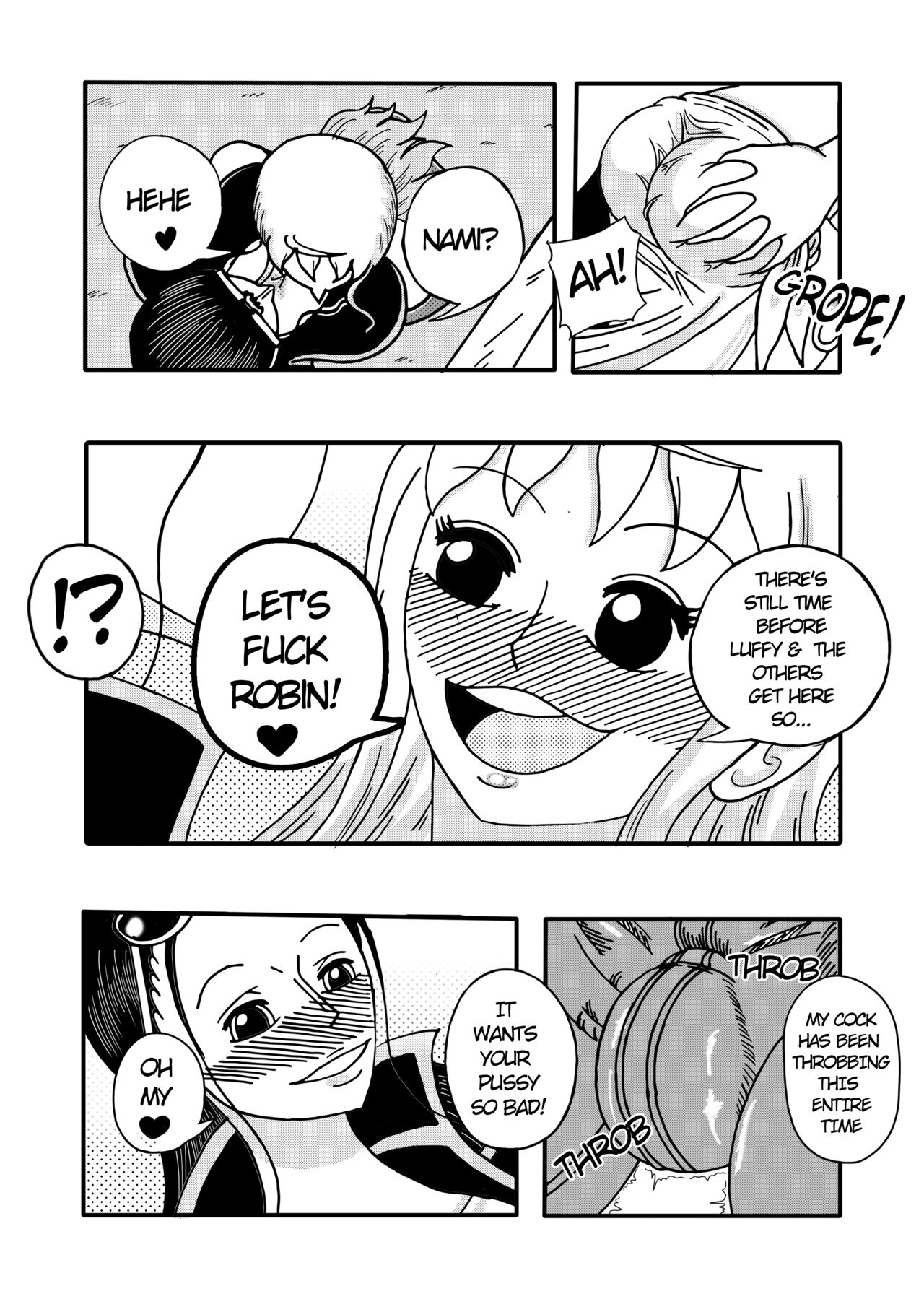 Robin x Nami: Reunion on the Thousand Sunny page 2 full