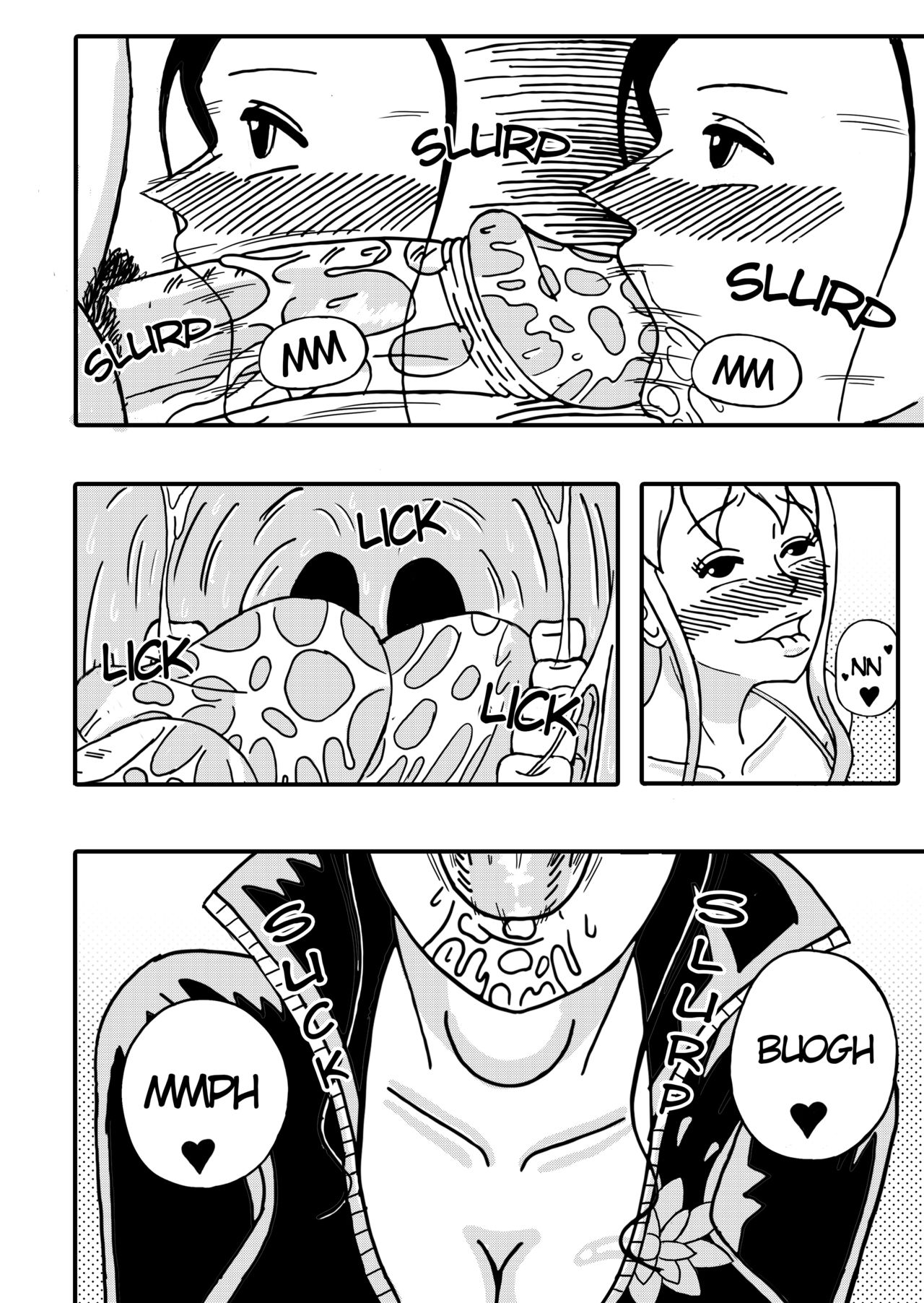 Robin x Nami: Reunion on the Thousand Sunny page 4 full